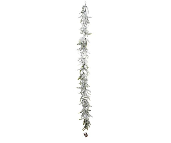 FASCIO PINO INNEVATO CON LED L.1900 MM