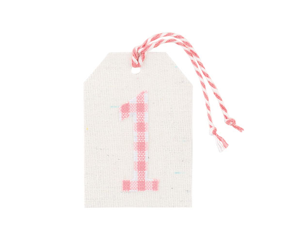 SET 10 TARGH.1 ROSA 45X65 MM