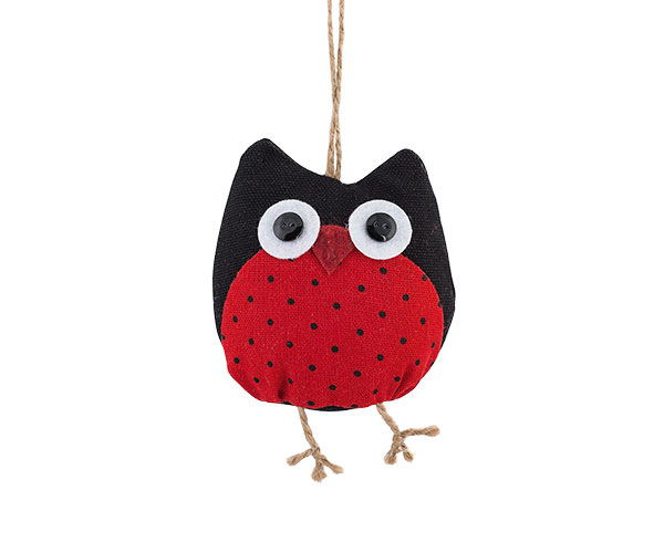 SACC. GUFO NERO DA APP. H.90 MM