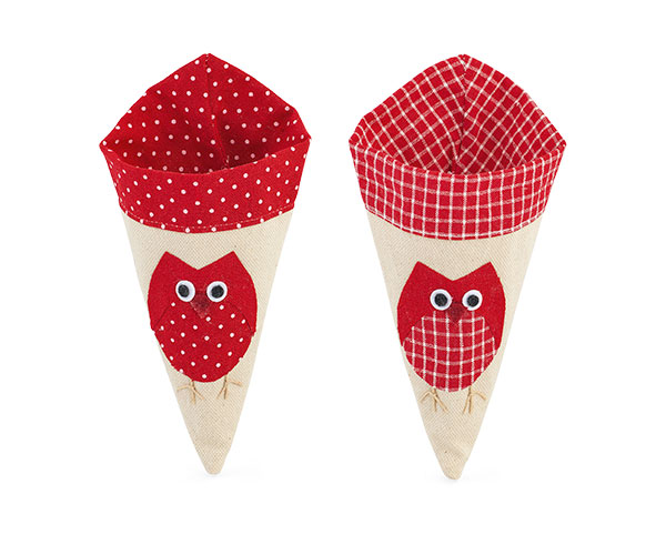 CONO C/GUFO ROSSO ASS. 180 MM