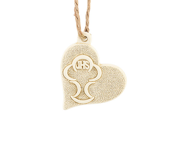 CUORE C/CALICE DA APPENDERE 45 MM