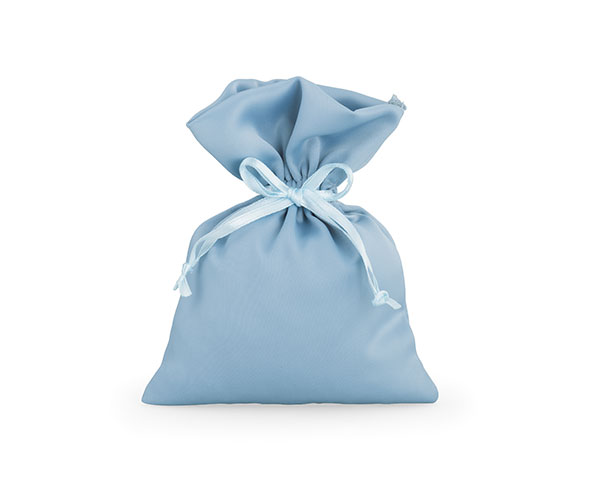 SACCHETTO RASO AZZURRO 