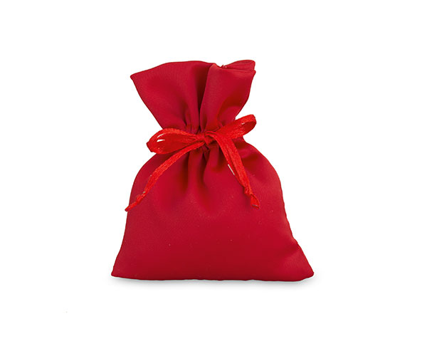 SACCHETTO RASO ROSSO