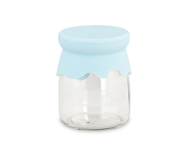 BARATTOLO COP.SILICONE AZZURRO