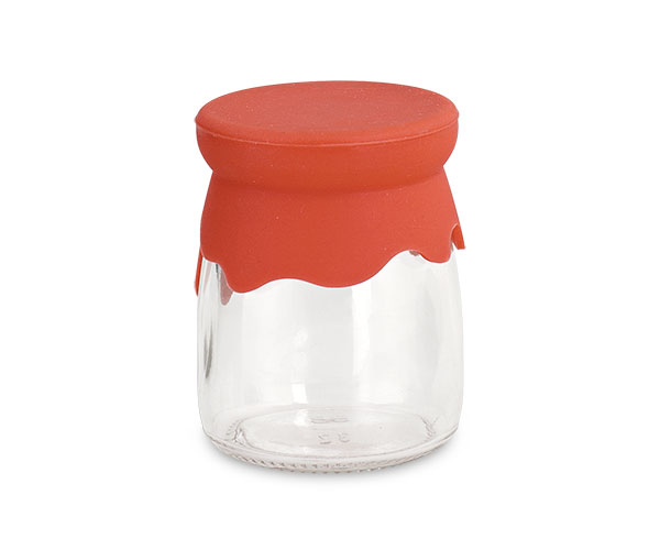 BARATTOLO COP.SILICONE ROSSO ø 55X75 MM