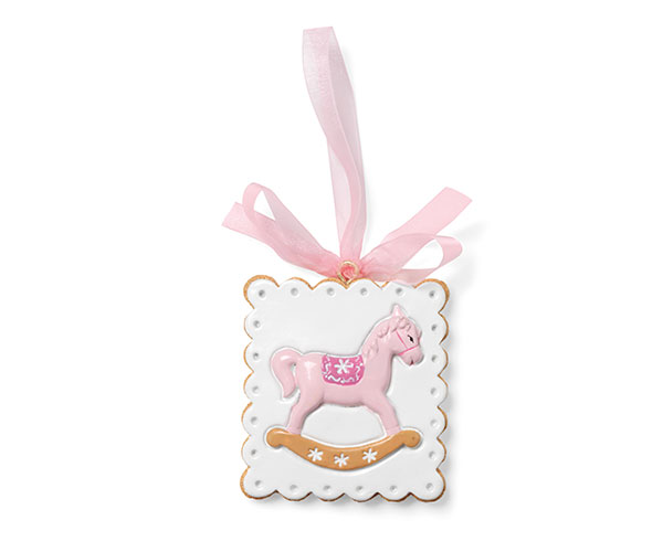 CAVALLO DONDOLO ROSA APP.