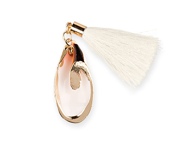 CONCHIGLIA C/NAPPA AVORIO H.40 MM