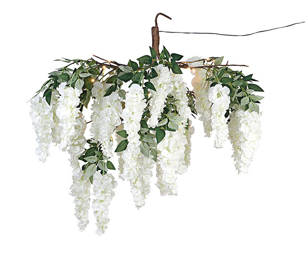 LAMPAD. GLICINE BIANCO CON 54LED
