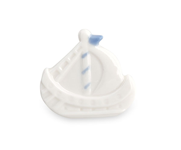 MAGNETE BARCA PORCELLANA