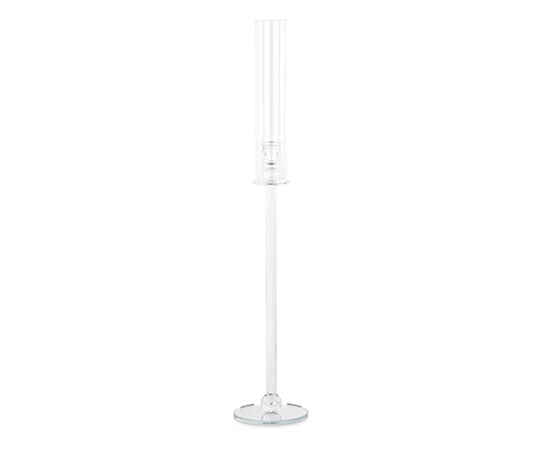 CANDELABRO VETRO CON PARAVENTO