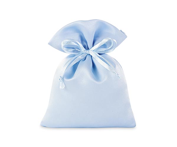 SACCHETTO RASO AZZURRO