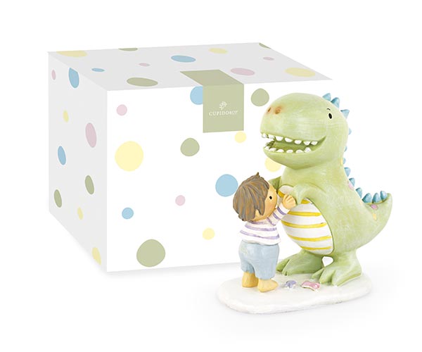 DINOSAURO VER.C/BAMBINO C/SCA. 135XH.140 MM