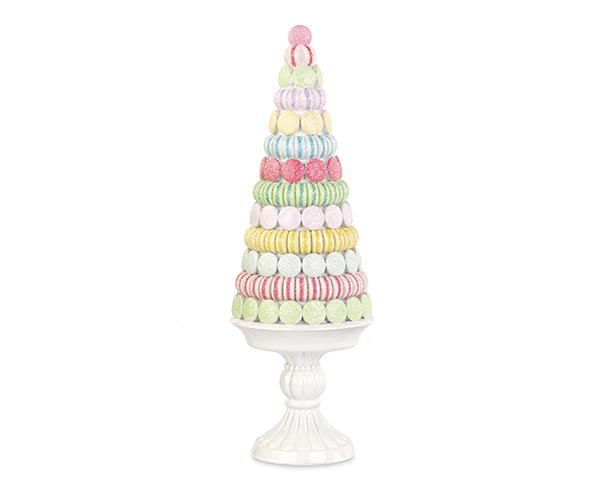 ALBERO C/MACARON MULTICOLORE H.410 MM