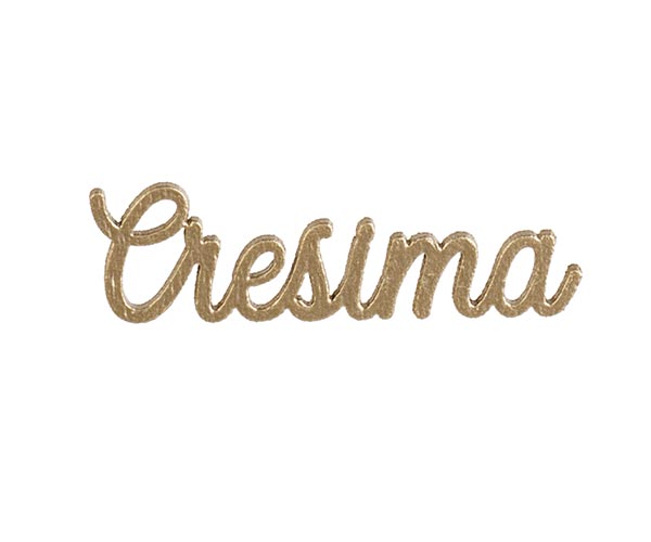 DECORO "CRESIMA" ORO