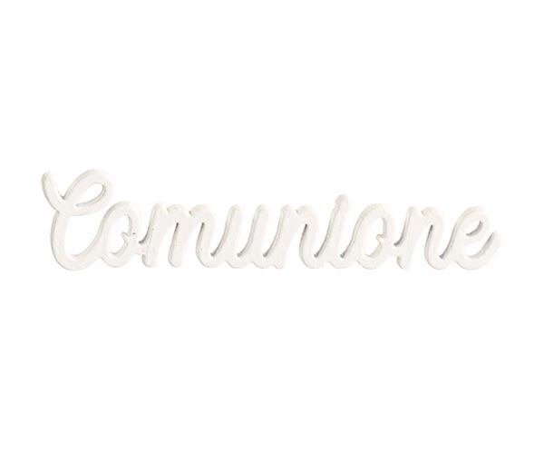 DECO "COMUNIONE" BIANCO