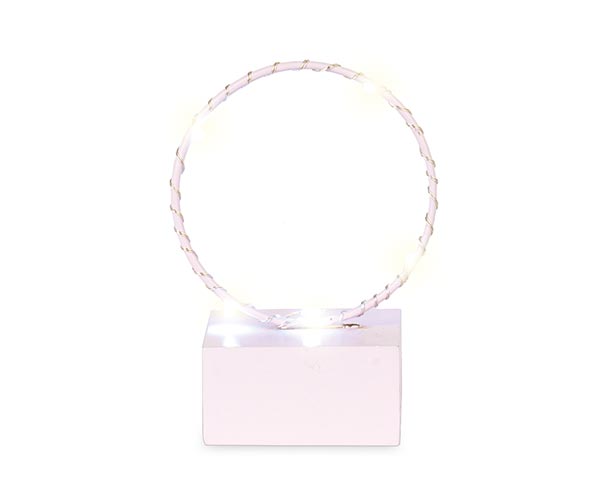 CERCHIO ROSA BABY CON LED