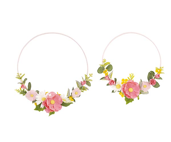 SET 2  CERCHI CON FIORI