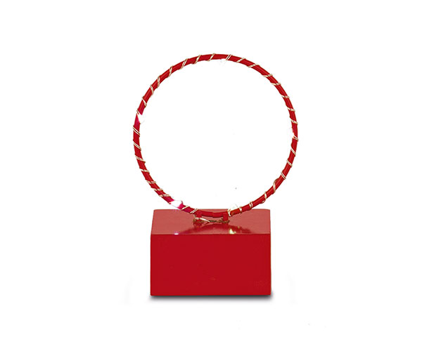 CERCHIO ROSSO CON LED