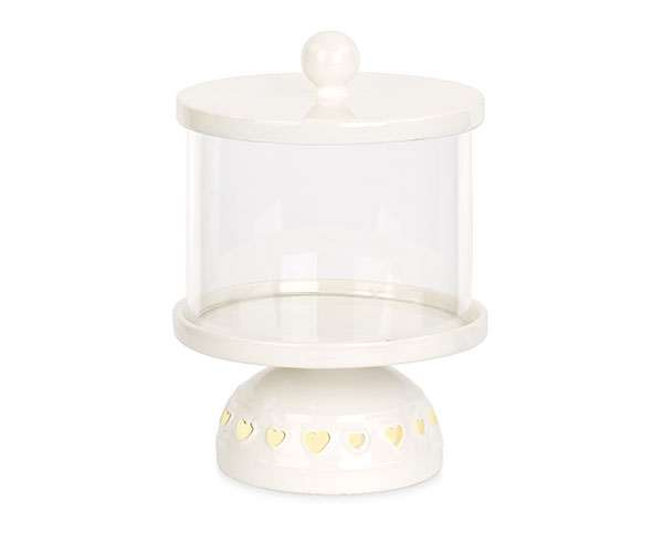 CONTENITORE CON COPERCHIO E LED