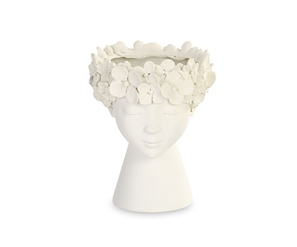 VASO BIANCO VISO DONNA