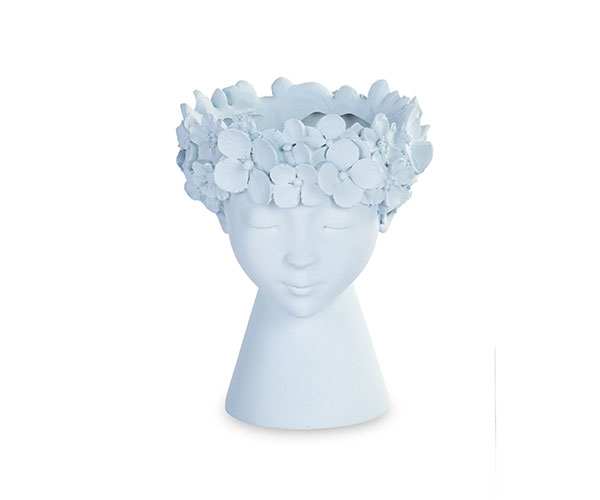 VASO AZZURRO VISO DONNA