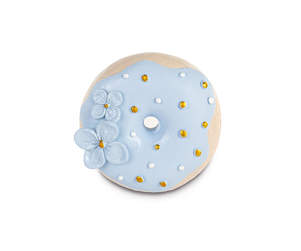MAGNETE DONUT AZZ.FIORI GLITTER