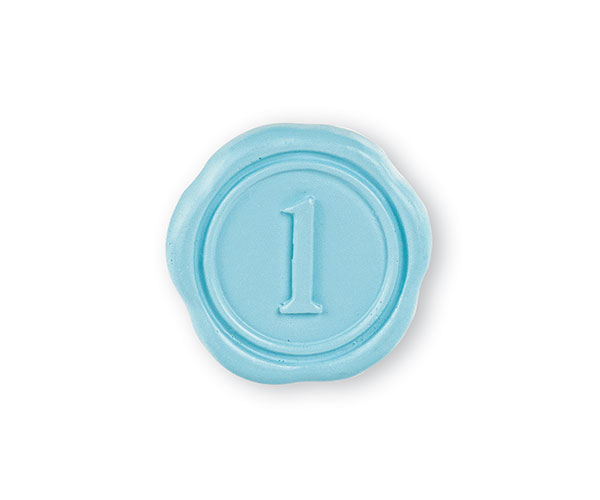 CERALACCA AZZURRA 1 +ADESIVO ø 35 MM