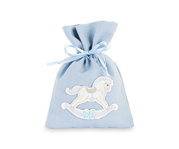 SACCHETTO CAVALLINO AZZURRO