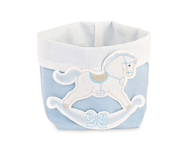 CESTINO CAVALLINO AZZURRO