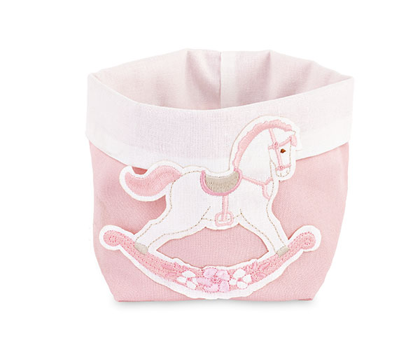 CESTINO CAVALLINO ROSA