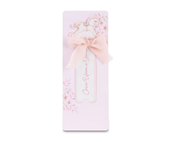 SEGNALIBRO CAVALLINO ROSA CON BU