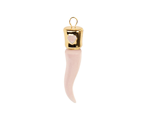 CORNETTO ROSA/ORO DA APPENDERE 