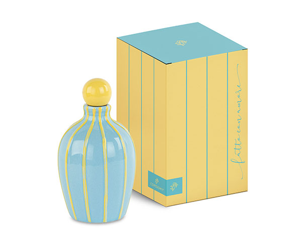 OLIERA AZZURRA RIGHE CON SCATOLA