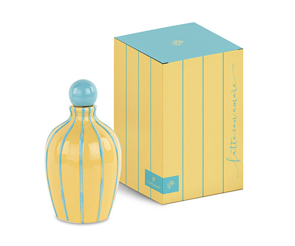OLIERA GIALLA RIGHE CON SCATOLA