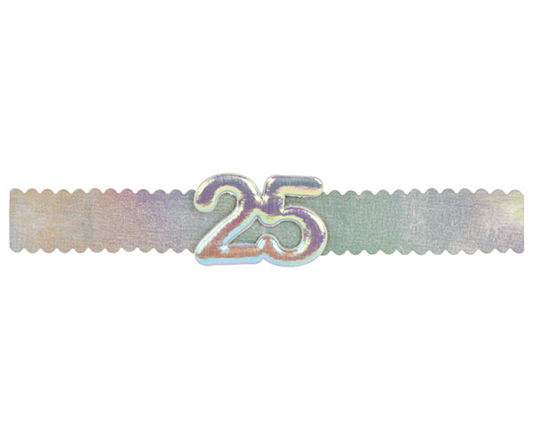 FASCETTA 25 ARGENTO