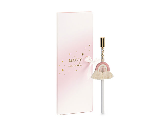 MATITA ARCOBALENO ROSA CON BUSTA