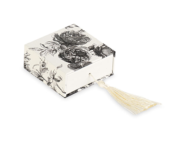 SCATOLA TOILE NERO CON INSER.+NAPPA