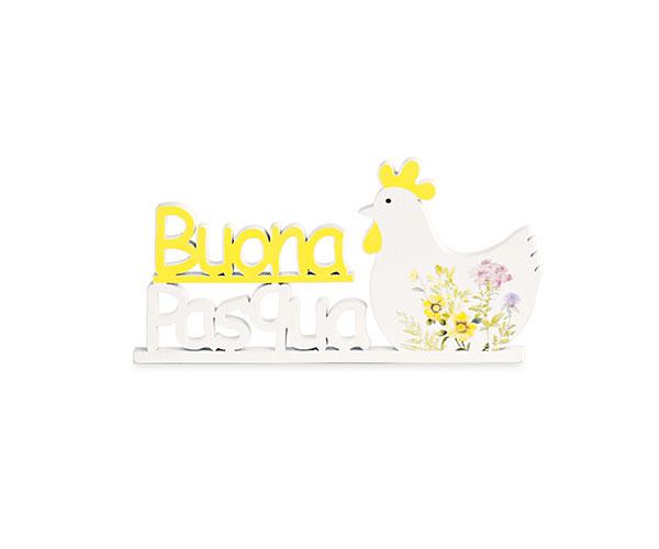 SCRITTA BUONA PASQUA GIAL/BIAN