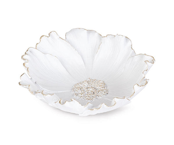 SVUOTATASCHE FIORE BIANCO-ORO