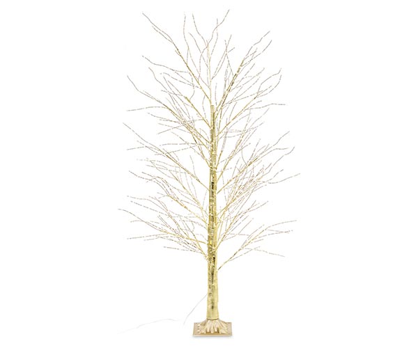ALBERO ORO 1300 MICRO LED H.1800 MM