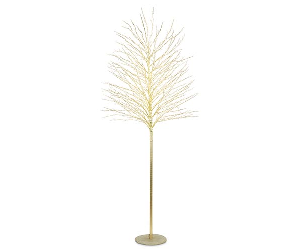 ALBERO ORO 1300 MICRO LED H.2100 MM