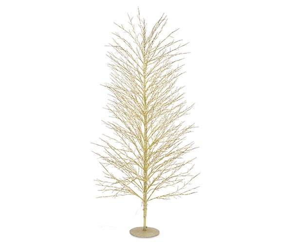 ALBERO ORO 2700 LED H.2100 MM