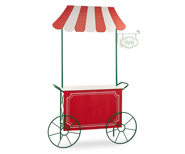 CARRETTO ROSSO/VERDE XMAS 1490X390X2130 MM