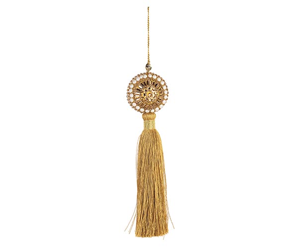 NAPPA ORO CON DECO ORO DA APP. H.200 MM