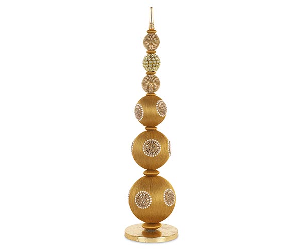 CONO SFERE ORO H.660 MM
