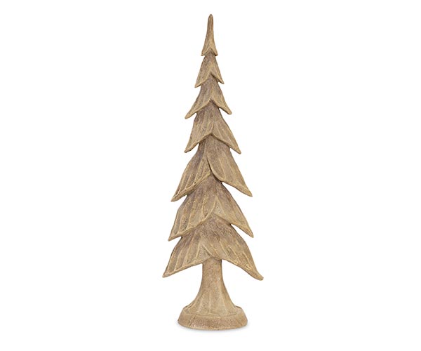 ALBERO RESINA EFF.LEGNO H.460 MM