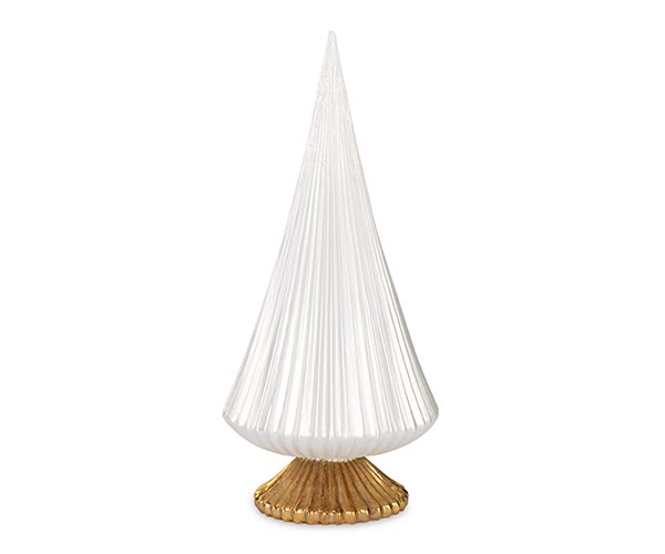 ALBERO PLISSE' BIANCO H.330 MM