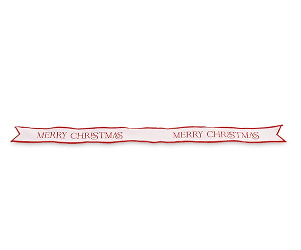 FASCIA VELL.BIA/ROS.MERRY XMAS 50X680 MM