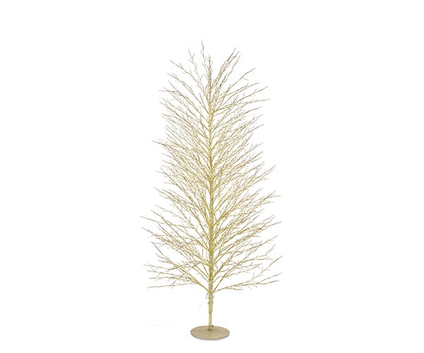 ALBERO ORO 2000 LED H.1800 MM