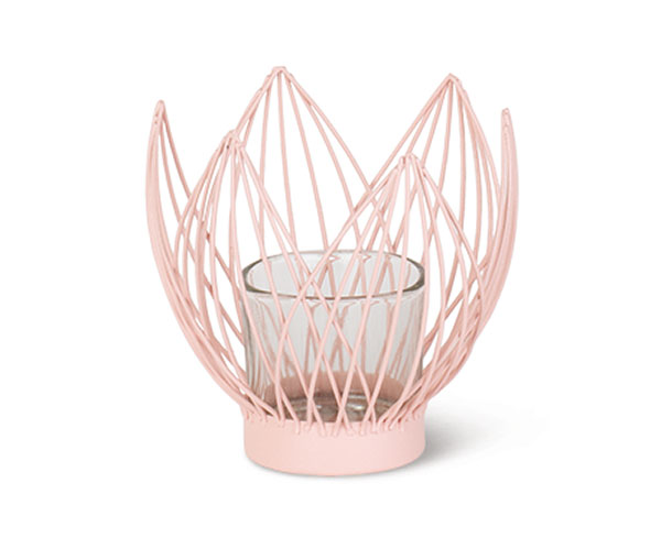 PORTA T-LIGHT LATTA ROSA